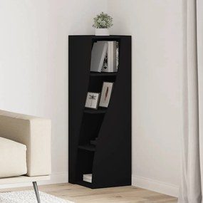 vidaXL Γωνιακό Ντουλάπι Μαύρο 32x32x102εκ Επεξεργασμένο ξύλο
