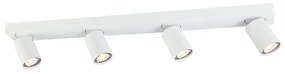 Φωτιστικό Οροφής Σποτ RA304S76WH 4XGU10 76Χ7Χ11 White Aca Decor Aluminium
