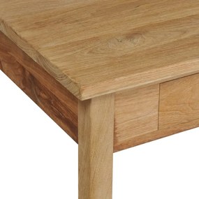 vidaXL Τραπέζι Σαλονιού 110 x 60 x 35 εκ. από Μασίφ Ξύλο Teak