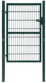 Πόρτα Περίφραξης (Μονή) Πράσινη 106 x 230 εκ. - Πράσινο