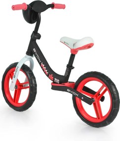 Balance bicycle Zig zag red