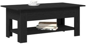 vidaXL Καφετιέρα Μαύρου Δρυς 102x55x42 εκ. Φτιαγμένη από ξύλο