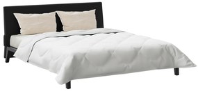 vidaXL Χειμερινό Παπλωματοθήκη 3 pcs Λευκό 200 x 220 cm Μικροΐνες