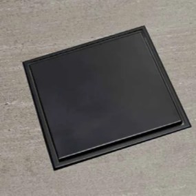 Tema Premium Dolu Black Matt 15x15 - Σιφώνι Δαπέδου