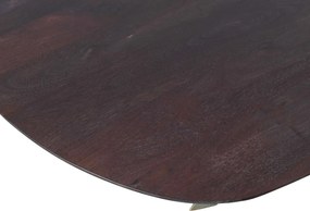 Τραπέζι Alore PTMD - 280cm - Brown, Gold