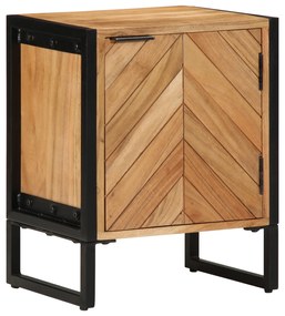 vidaXL Κομοδίνο 40x30x50 cm Μασίφ Ξύλο Ακακίας