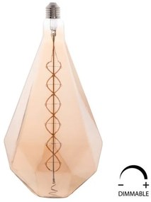 ΛΑΜΠΤΗΡΑΣ LED FILAMENT 8W E27 3000K GOLD COLOR DIMMABLE HM4057