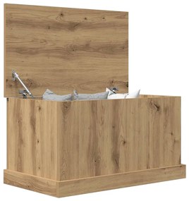 vidaXL Κουτί Αποθήκευσης Αρτισιανή Δρυς 70x40x38 εκ. Επεξ.Ξύλο