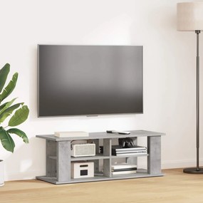 vidaXL Βάση τηλεόρασης Σκυρόδεμα Γκρι 96 x 35 x 33,5 εκ