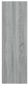 vidaXL Βιβλιοθήκη/Βοηθητικό Ντουλάπι Γκρι sonoma 66x30x98εκ. Επεξ Ξύλο