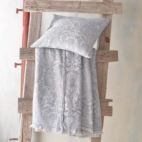 Ριχτάρι Beatris Grey Ρυθμός Πολυθρόνα 160x180cm Βαμβάκι-Πολυέστερ