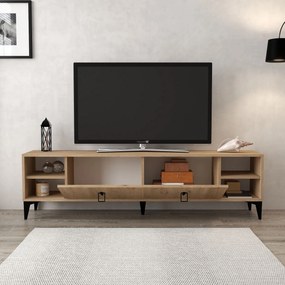Έπιπλο Τηλεόρασης Sapphire Δρυς CREDRAS 150x35x15