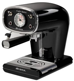 Ariete Cafe Retro Μηχανή Espresso 900W Πίεσης 15bar Μαύρη