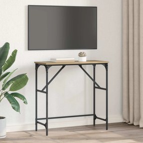 vidaXL Τραπέζι κονσόλας Artisan Oak 75 x 32 x 75 εκ.