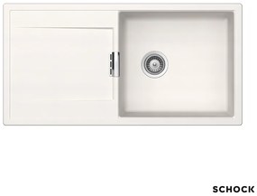 Schock Cristadur Mono 15100 Ένθετος Νεροχύτης 100x51cm Polaris
