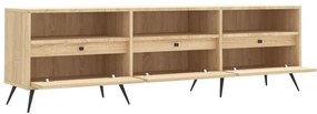 vidaXL Έπιπλο Τηλεόρασης Sonoma Δρυς 150x30x44,5 εκ. Επεξ. Ξύλο