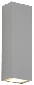 Φωτιστικό τοίχου Lanier LED 5W 3000K Outdoor Up-Down Adjustable Wall Lamp Grey D:12cmx4.1cm (80201031) - 80201031 - 1.5W - 20W - 80201031