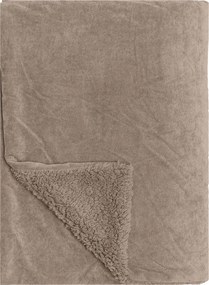 Κουβέρτα Καναπέ Βελουτέ (130x170) Kentia Stylish Sutton 26 Beige