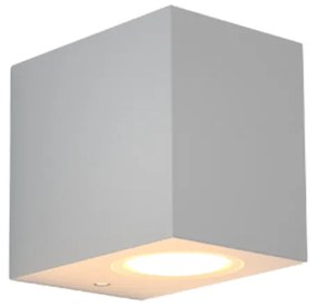 it-Lighting Norman 1xGU10 Outdoor Up or Down Wall Lamp Grey D:8cmx7cm (80200434)