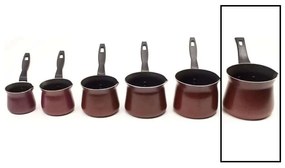 Μπρίκι Αντικολλητικό Νο 6 SK01000450 450ml Bordeaux Max Home Aluminium