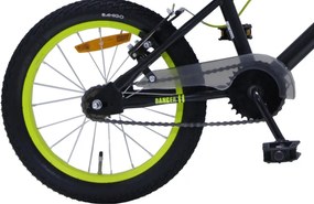 BMX Danger 16 Inch Junior Rim Brakes Black/Yellow