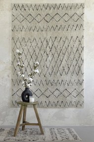 Χαλάκι Nadim Beige-Black Nima 70X140cm