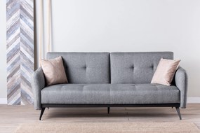 3-Seat Sofa-Bed Ron Sofabed - Grey GR111 Grey