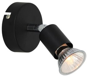 Σποτ Μονόφωτο Aca Trinity MC634BK1 Black Matt
