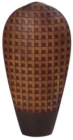 Διακοσμητικό Βάζο (23x10.5x45.5) Espiel Καφέ FIK374