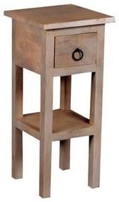 Τραπεζάκι Βοηθητικό - Stand Classic 25x25x55cm Natural Ξύλο