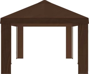 vidaXL Κάλυμμα Γκαζebo 6 x 3 m Καφέ Πολυεστέρας 190 gsm