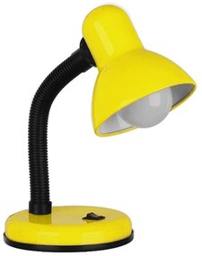 Φωτιστικό Επιτραπέζιο Student 01536 Φ12x32cm 1xE27 Yellow GloboStar