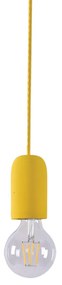 Φωτιστικό Οροφής Μονόφωτο Homelighting Iris 77-3578 Yellow