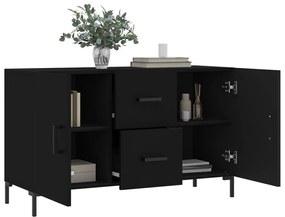 vidaXL Ντουλάπι Μαύρο 100x36x60 εκ. από Επεξεργασμένο Ξύλο