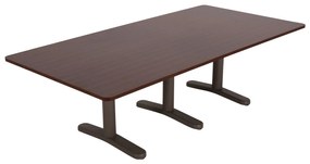 Γραφείο Συνεδριάσεων Walvia Επαγγελματικό Wenge 240x120x75Υ Εκ.