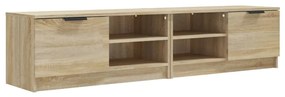 vidaXL Έπιπλα Τηλεόρασης 2 τεμ. Sonoma Δρυς 80x35x36,5 εκ. Επεξ. Ξύλο