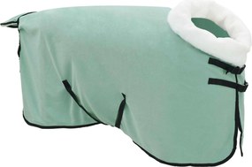 vidaXL Σαμάρι Ίππου Σκούρο πράσινο 105 cm Πολικές φλις