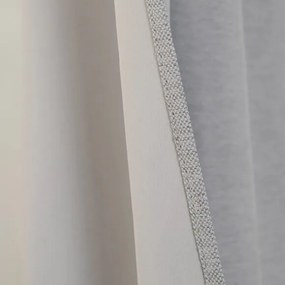 Beauty Home Ύφασμα κουρτίνας με το μέτρο Blackout jacquard σκίασης Glare Art 8444 Φ280 Γκρι