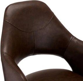 Luna Dining Chair Dark Brown