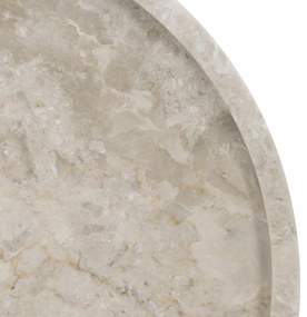 Artekko Marble Πιάτο Πιατέλα Μάρμαρο Μπεζ (20x20x2)cm