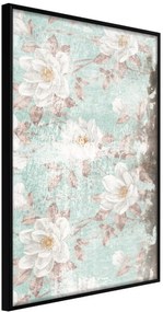 Αφίσα - Floral Muslin - 20x30 - Μαύρο - Χωρίς πασπαρτού