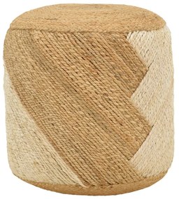 Σκαμπό Elision Inart φυσικό-μπεζ 100% γιούτα 40x40x40εκ Υλικό: 100% JUTE 302-000028