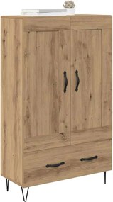 vidaXL Highboard Artisan Oak 69,5 x 31 x 115 εκ. Επεξεργασμένο ξύλο