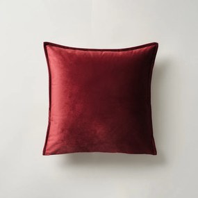 Μαξιλαροθήκη Winter Red Velvet 43x43 - Gofis Home 710/02