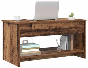 vidaXL Τραπεζάκι σαλονιού Παλαιό ξύλο 102 x 50 x 52.5 cm