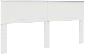 vidaXL Σκελετός Κρεβατιού Λευκό 180 x 200 cm Επεξεργασμένο ξύλο