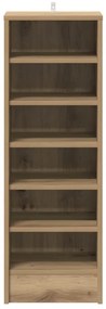 vidaXL Ντουλάπι παπουτσιών Artisan Oak 32x35x92 cm Κατασκευασμένο ξύλο