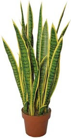 Τεχνητό Φυτό Σε Γλάστρα Μαγκουέη 04-00-95035 105cm Green-Yellow Marhome Συνθετικό Υλικό