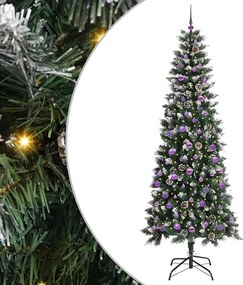 vidaXL Τεχνητό Χριστουγεννιάτικο Δέντρο με 300 LED Πράσινο 240 cm