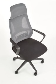 VALDEZ office chair, color: black / grey DIOMMI V-CH-VALDEZ-FOT-POPIEL